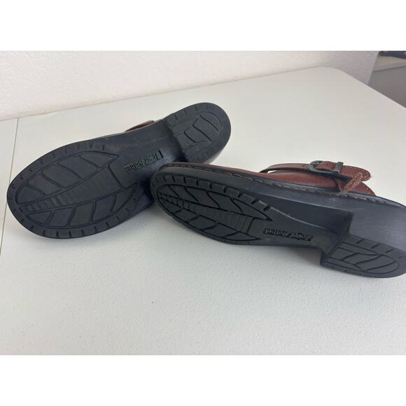 Josef Siebel Leather Mules Clogs Slides Size 6.5 (37) - Picture 5 of 6